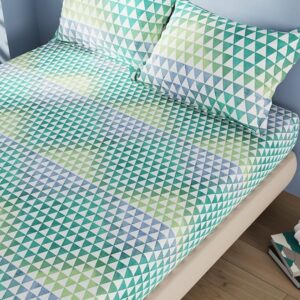 BIANCA Cotton Double Bedsheet with 2 Pillow