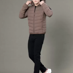 Men Solid Padded Jacket